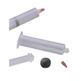 Fishman® A436101 Polypropylene Luer Lock Plunger and Piston Assembly, Inert Neoprene, 30 cc Barrel redirect to product page